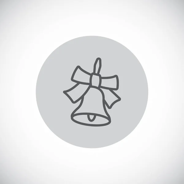 Dzwon z ikoną łuk — Wektor stockowy