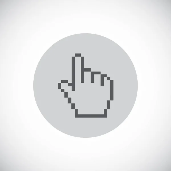 Icona cursore mano — Vettoriale Stock