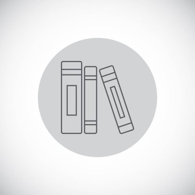 Kitap yığını simgesi