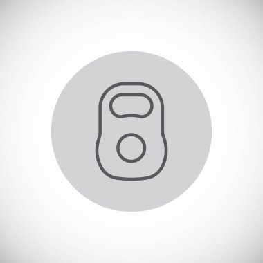 ağır dumbbell simgesi