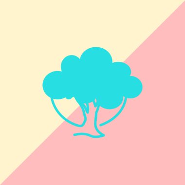 basit ağaç simgesiyle