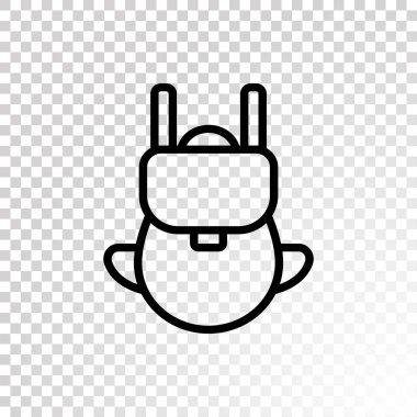 Sırt çantası simgesini hiking