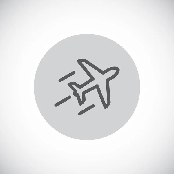 플 라 잉 비행기 아이콘 — 스톡 벡터