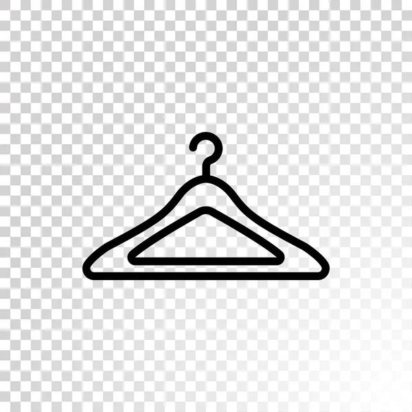 Ikona věšák oděvů — Stockový vektor