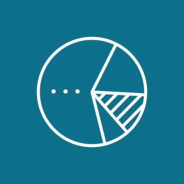 Diyagram simgesi tasarım