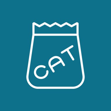 Kedi Gıda basit simgesi