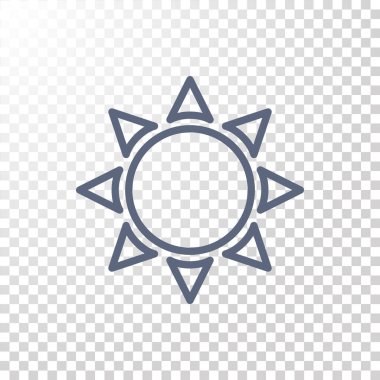 Güneş simgesi tasarım 