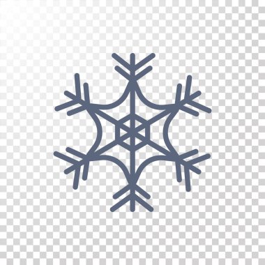 kış kar tanesi simgesi