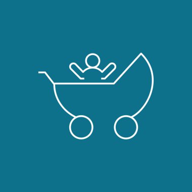 bebek arabası simgesi