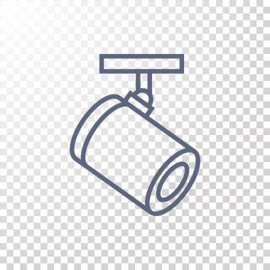 CCTV kamera basit simgesi