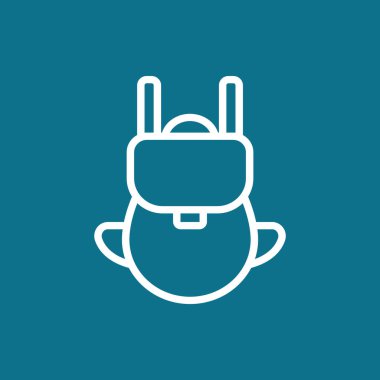 Sırt çantası simgesini hiking