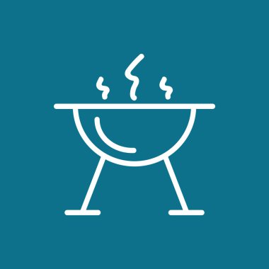 Barbekü web simgesi