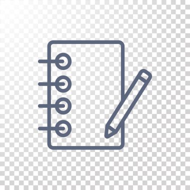 Not Defteri basit simgesi