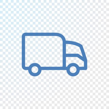 kamyon basit simgesi