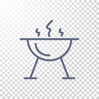 Barbekü web simgesi