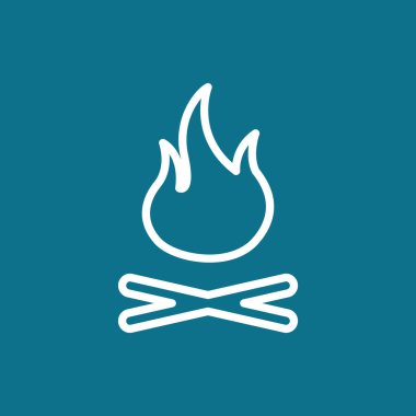 Yangın alevleri simgesi