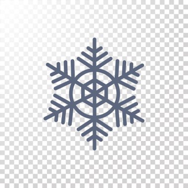 kış kar tanesi simgesi