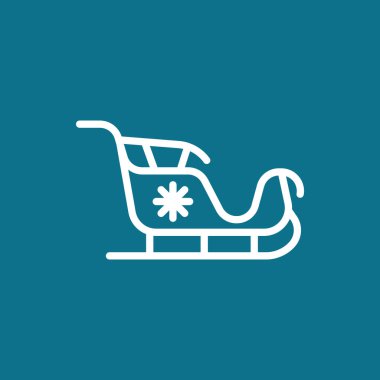 Noel atlı kızak satırı simgesi