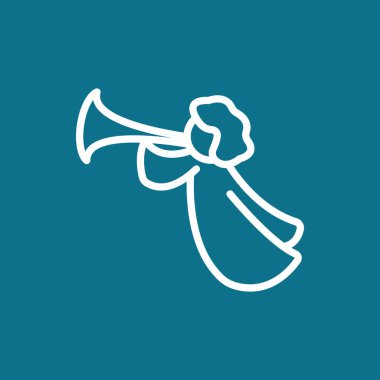 melek trompet simgesiyle