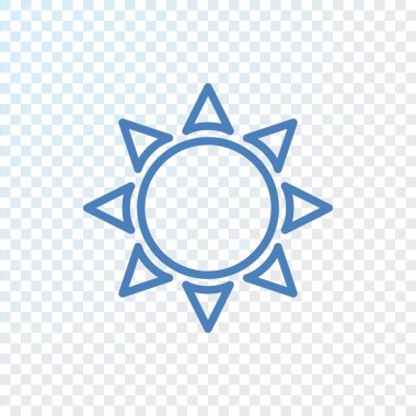 Güneş simgesi tasarım 