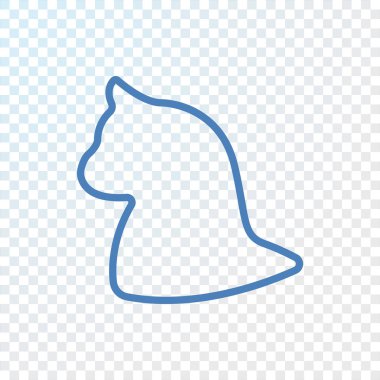 Salyangoz siluet simge