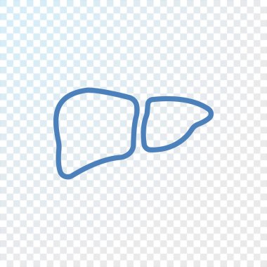 İnsan karaciğer simgesi