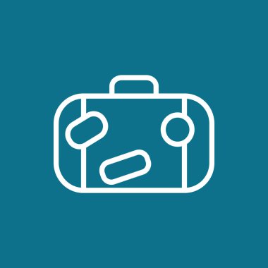 turist çanta simgesi