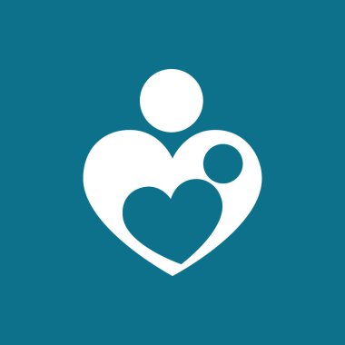 Anne ve çocuk simgesi