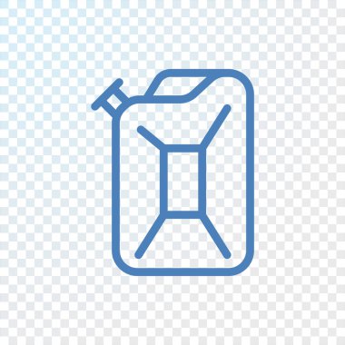 Benzin teneke kutu simgesi