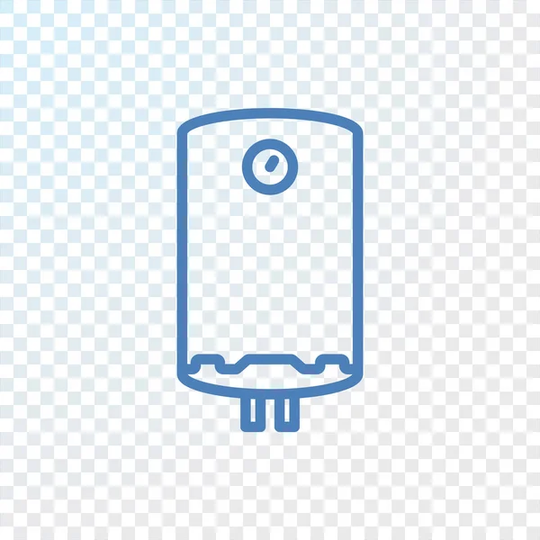 Ikona ohřívač vody — Stockový vektor