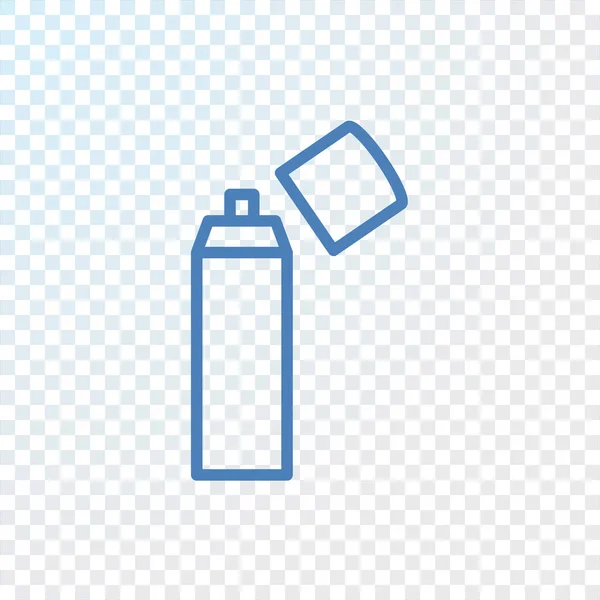 Icono de spray capilar — Vector de stock