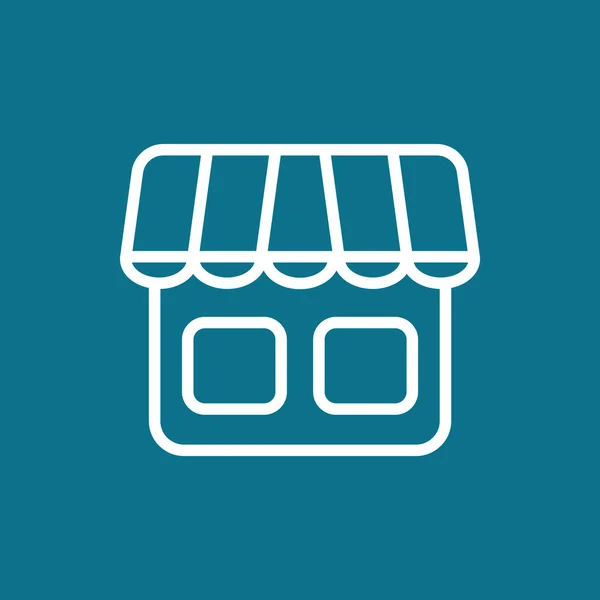Simple shop icon — Stock Vector