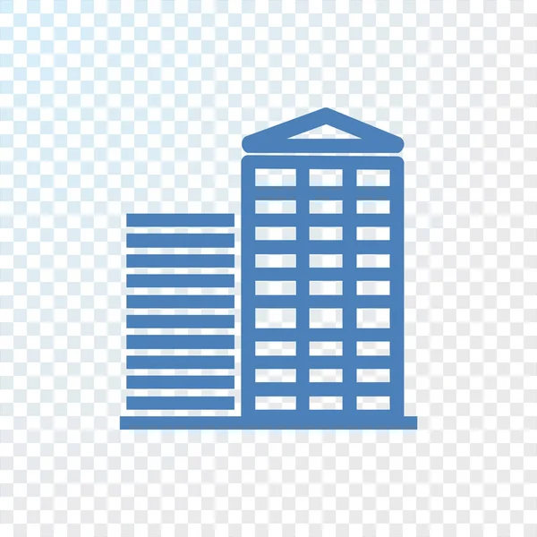 Icono edificios de oficinas — Vector de stock