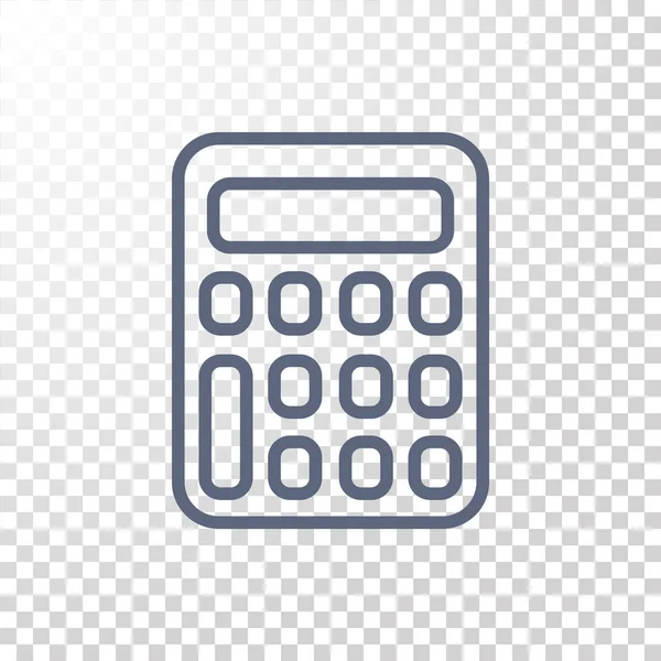 Zakelijke calculatorpictogram — Stockvector