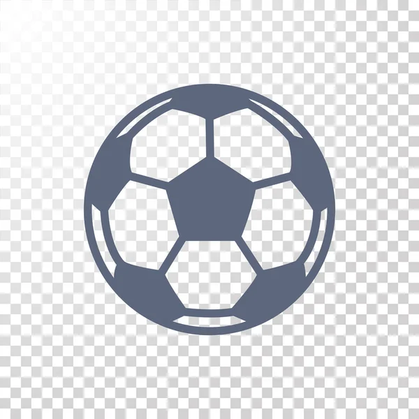 Icono de pelota de fútbol — Vector de stock