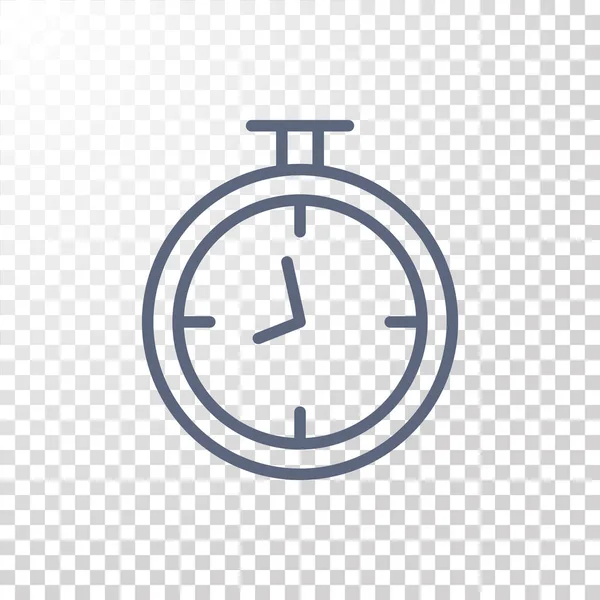 Horloge de minuterie icône — Image vectorielle