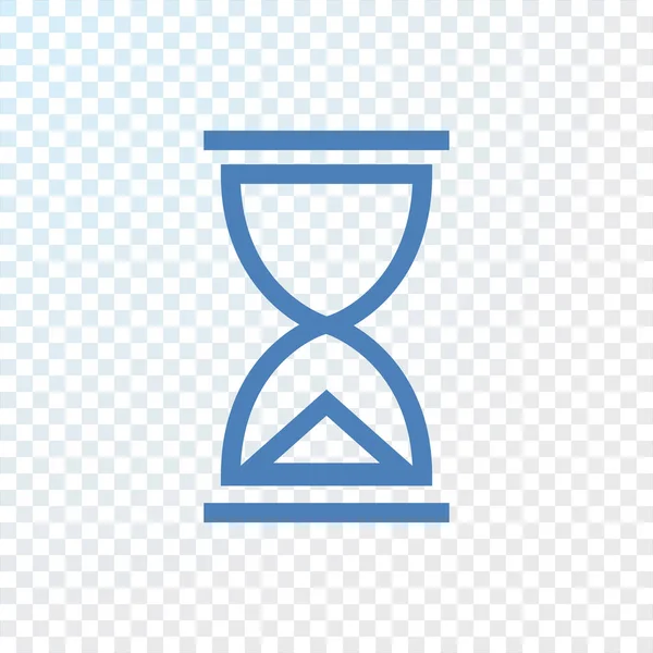 Kum saati simgesi tasarım — Stok Vektör