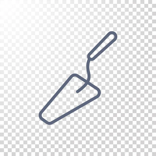 Ikona nástroje lopatky — Stockový vektor