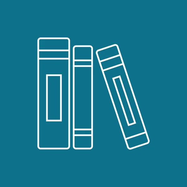 Stapelweise Bücher — Stockvektor
