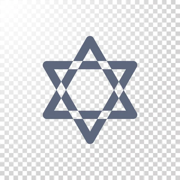 Икона Звезды Давида — стоковый вектор