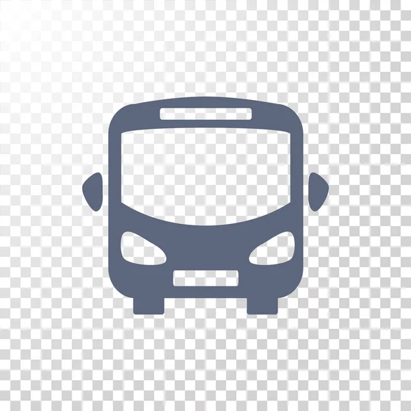 Icono del autobús turístico — Vector de stock