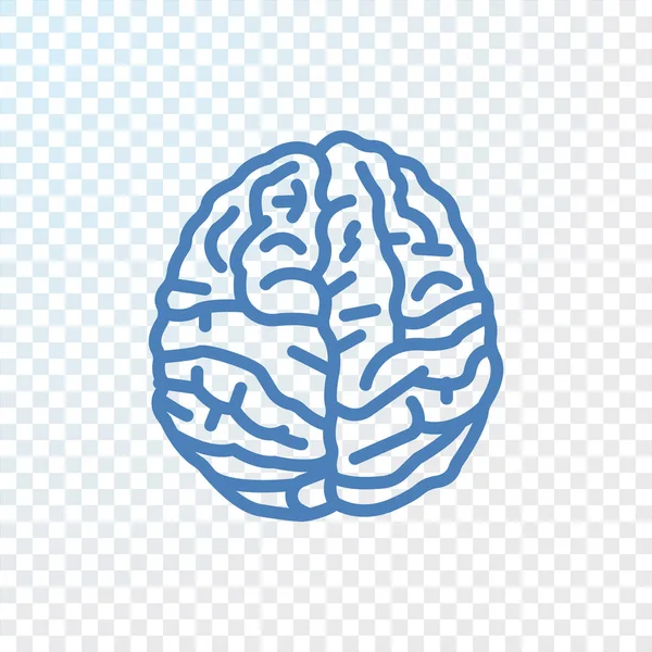 Икона человеческого мозга — стоковый вектор