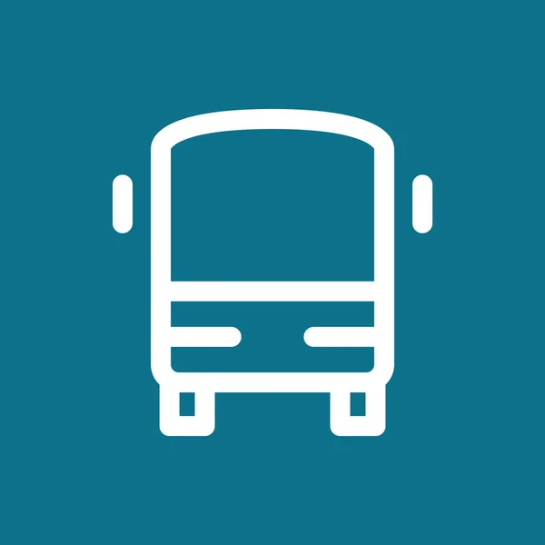 Touristenbus-Ikone — Stockvektor