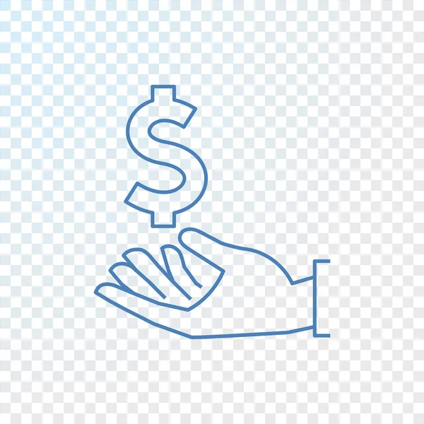 Human hand icon — Stock Vector