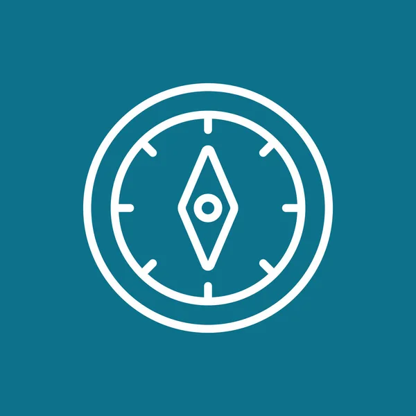 Compass arrows icon — Stock Vector