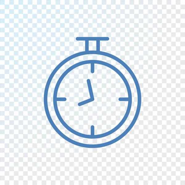 Timer klokpictogram — Stockvector