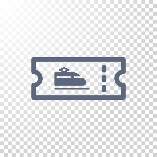 Значок проездного — стоковый вектор