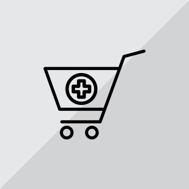 Alışveriş web simgesi