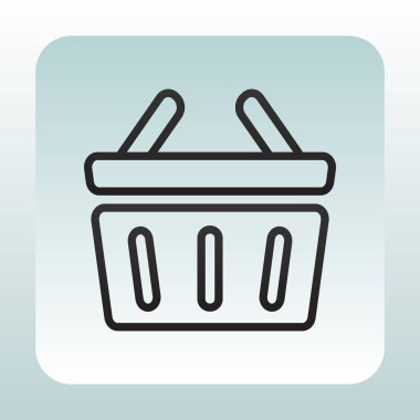 Alışveriş web simgesi