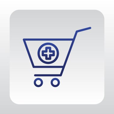 Alışveriş web simgesi